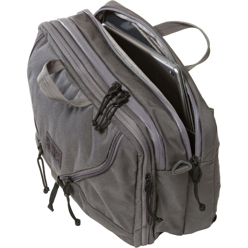 3 Way Expandable Briefcase - Shadow 1000D (Open)